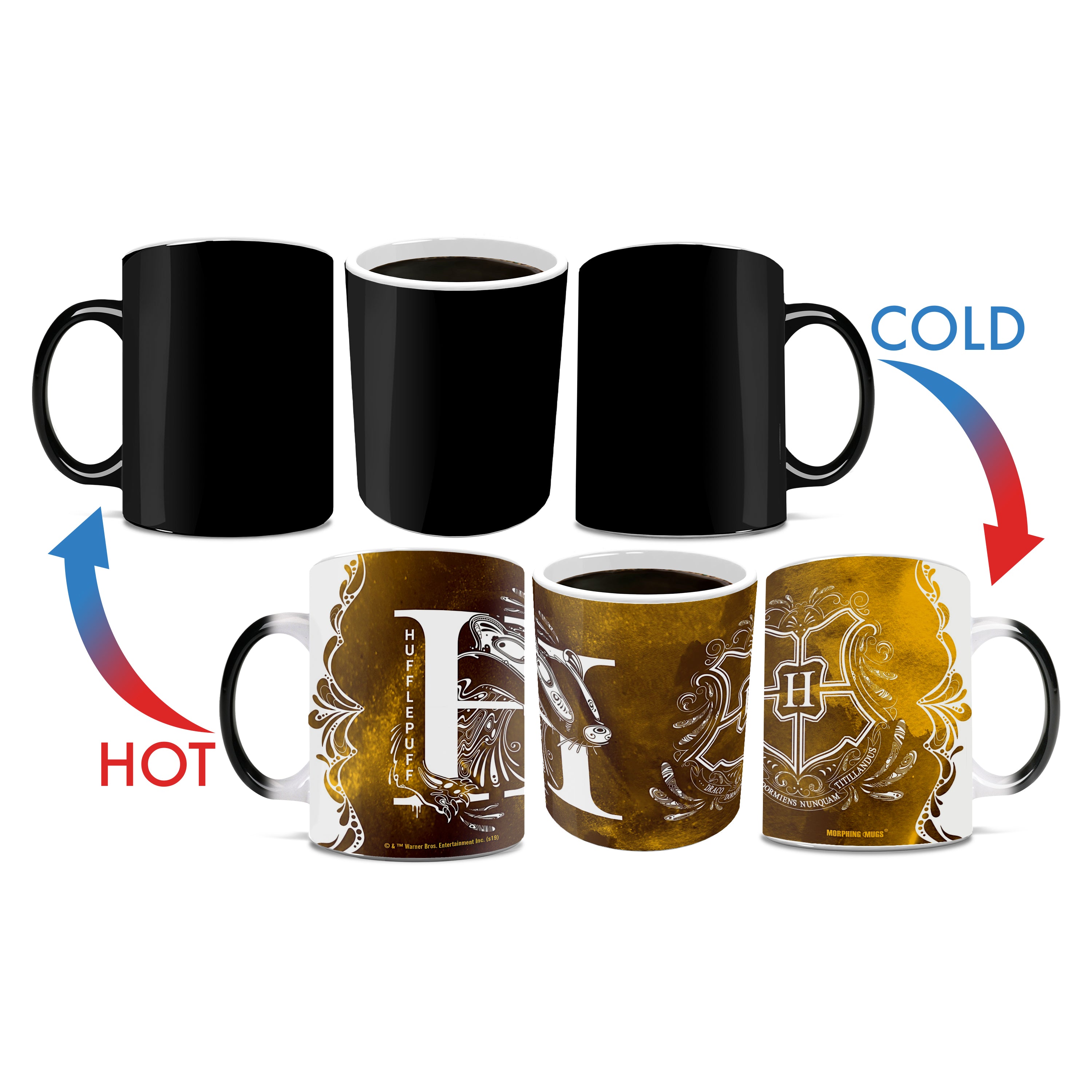 Harry Potter (Hufflepuff - Aguamenti ) Morphing Mugs® Heat-Sensitive Mug MMUG994
