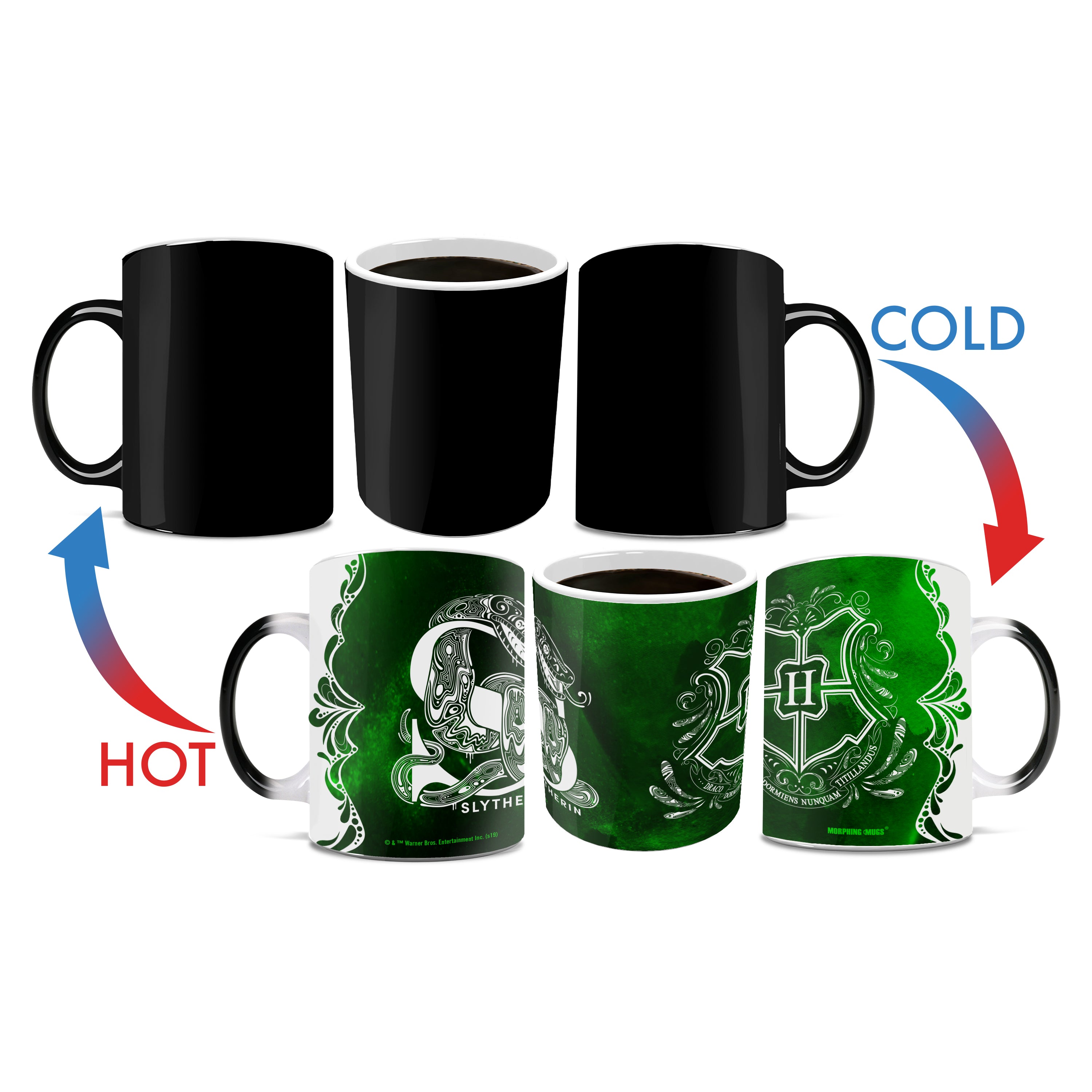 Harry Potter (Slytherin - Aguamenti) Morphing Mugs®  Heat-Sensitive Mug MMUG995