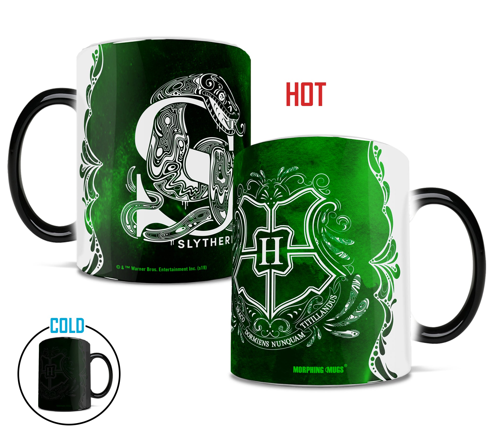 Harry Potter (Slytherin - Aguamenti) Morphing Mugs®  Heat-Sensitive Mug MMUG995