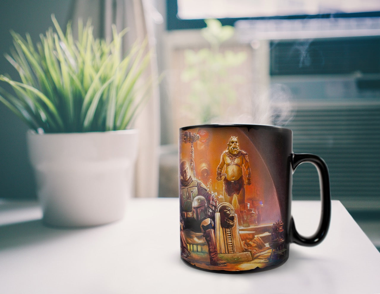 Star Wars (The Book of Boba Fett - A New Beginning) Morphing Mugs® Heat-Sensitive Clue Mug MMUGC1481