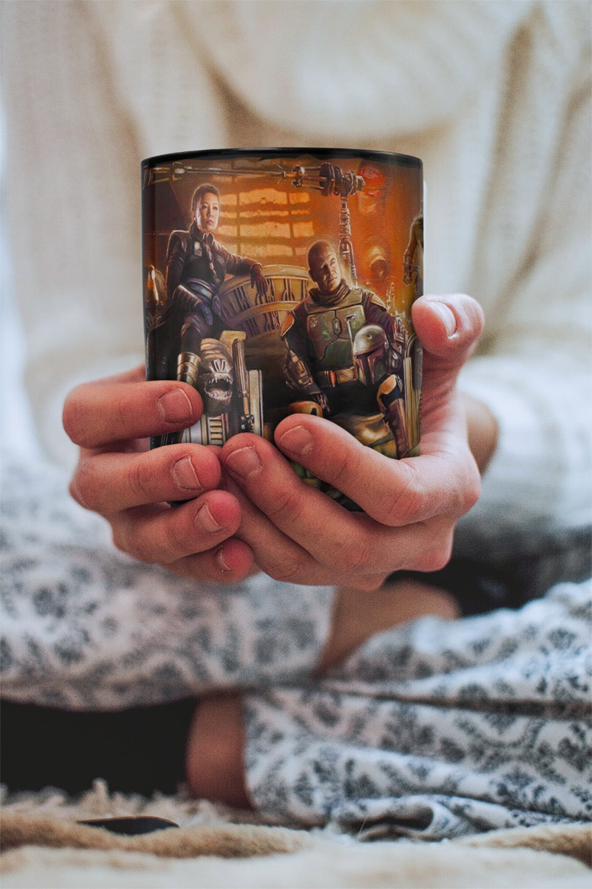 Star Wars (The Book of Boba Fett - A New Beginning) Morphing Mugs® Heat-Sensitive Clue Mug MMUGC1481