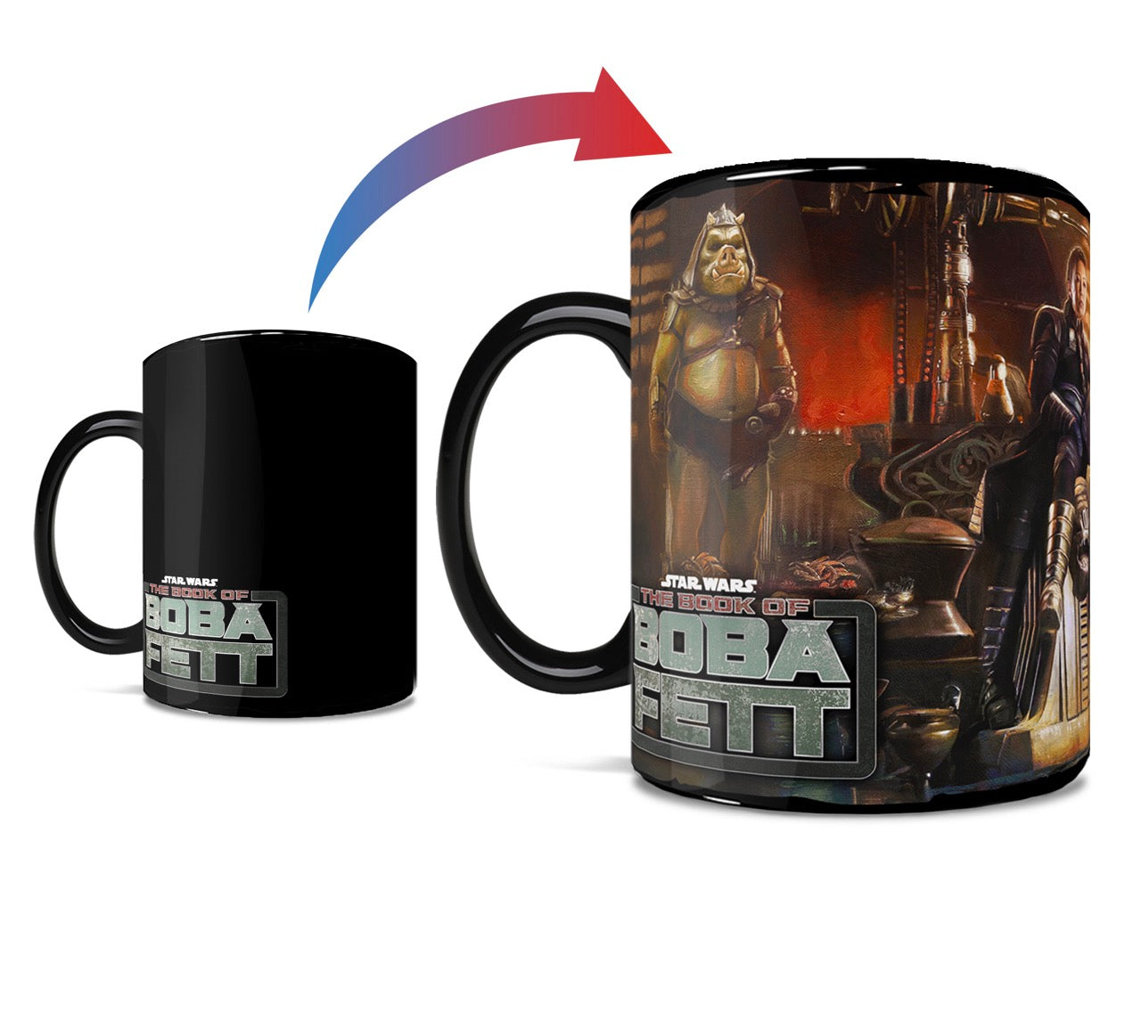 Star Wars (The Book of Boba Fett - A New Beginning) Morphing Mugs® Heat-Sensitive Clue Mug MMUGC1481