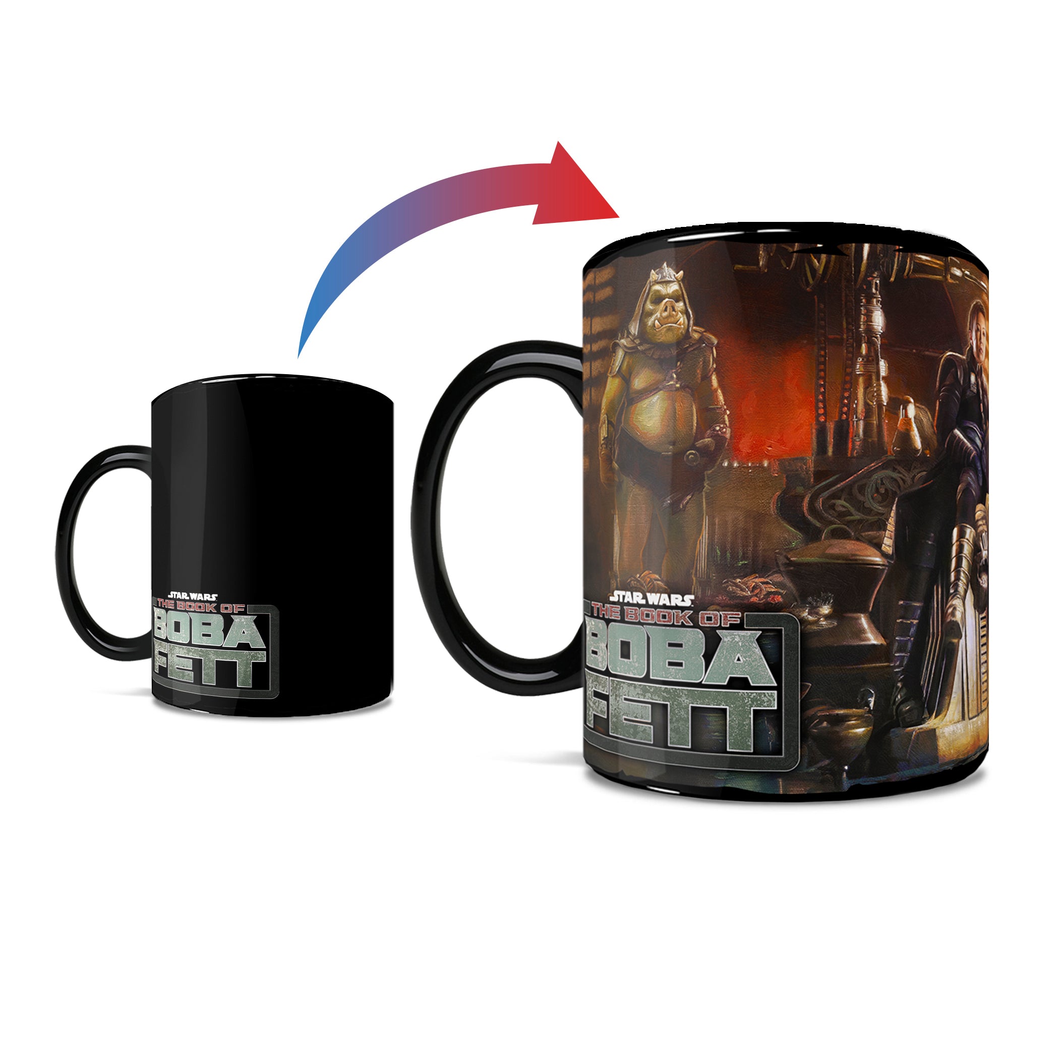 Star Wars (The Book of Boba Fett - A New Beginning) Morphing Mugs® Heat-Sensitive Clue Mug MMUGC1481