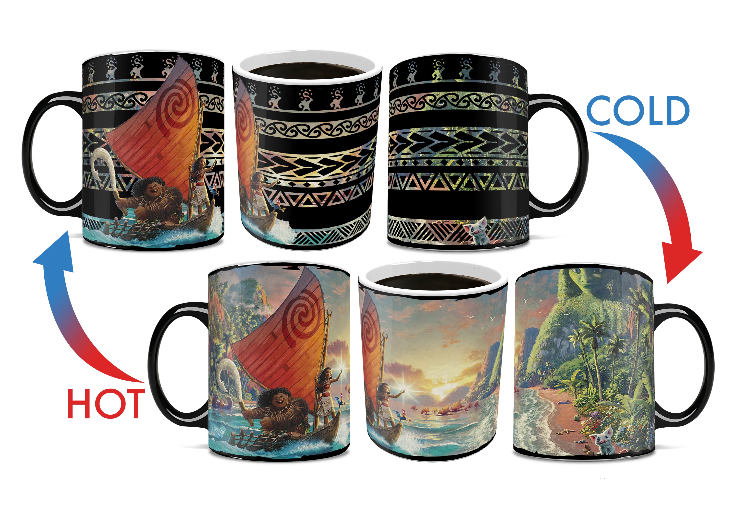 Disney (Moana) Morphing Mugs® Heat-Sensitive Clue Mug MMUGC1486