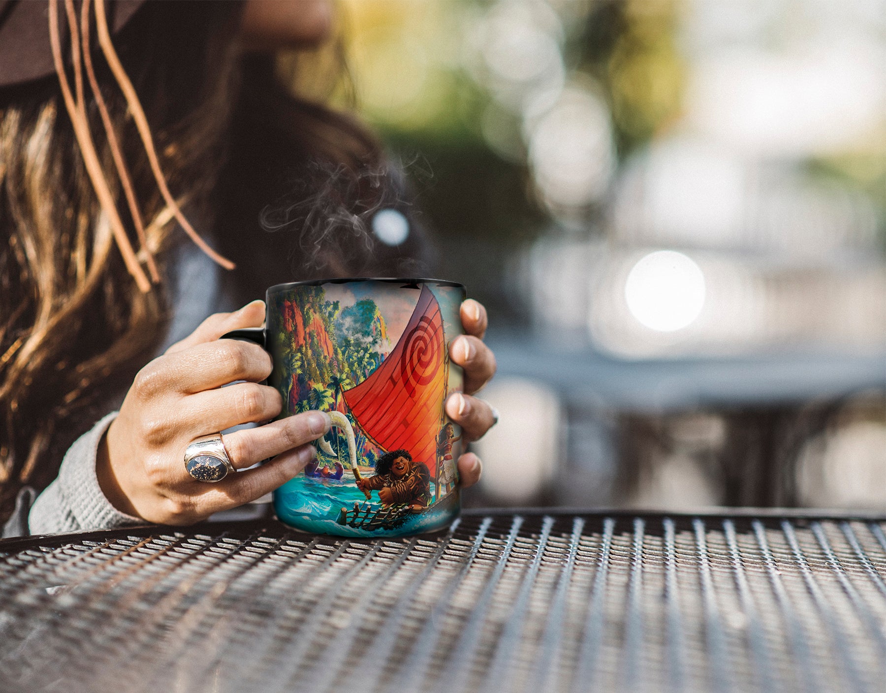 Disney (Moana) Morphing Mugs® Heat-Sensitive Clue Mug MMUGC1486