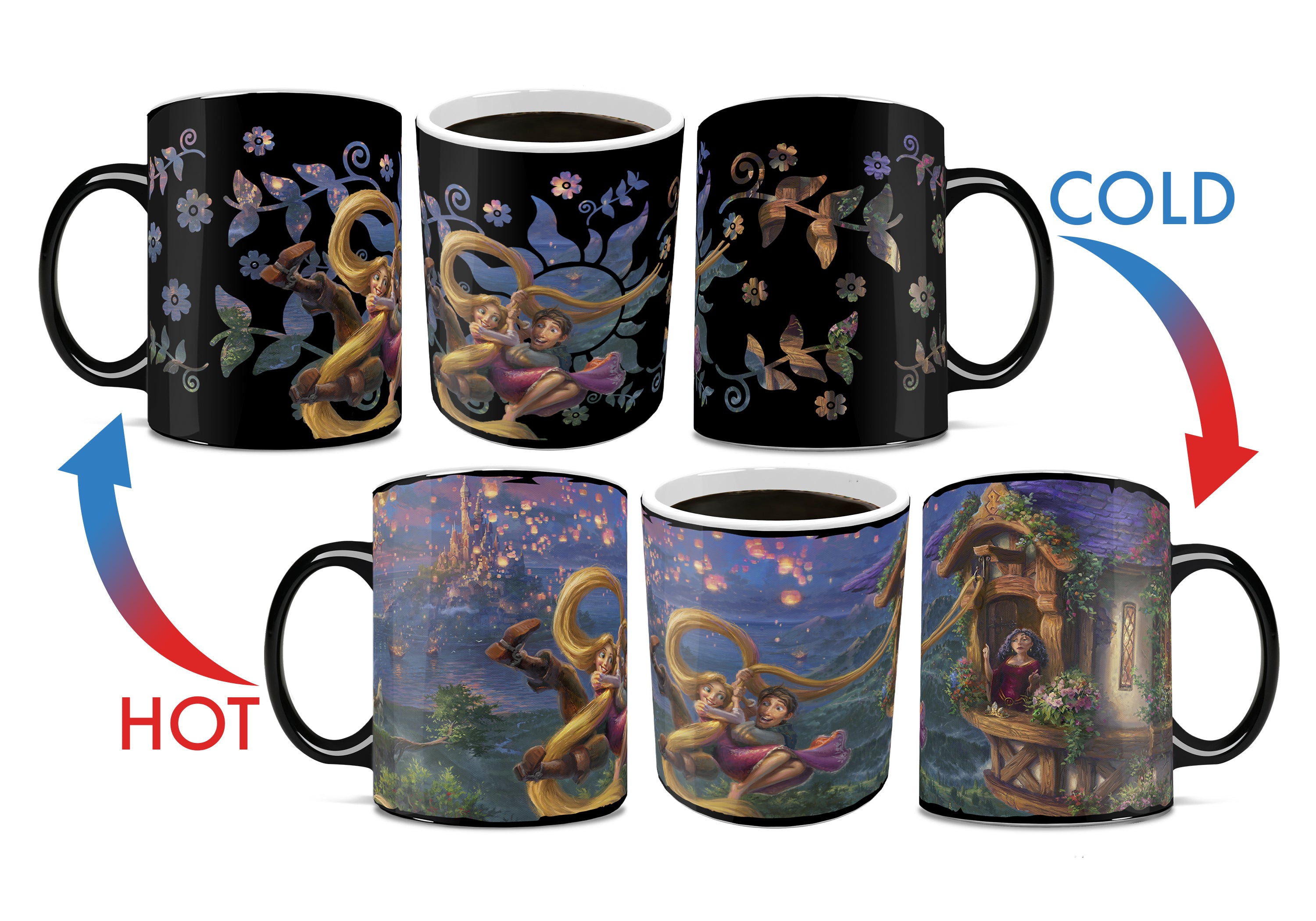 Disney (Tangled Up in Love) Morphing Mugs® Heat-Sensitive Clue Mug MMUGC1507