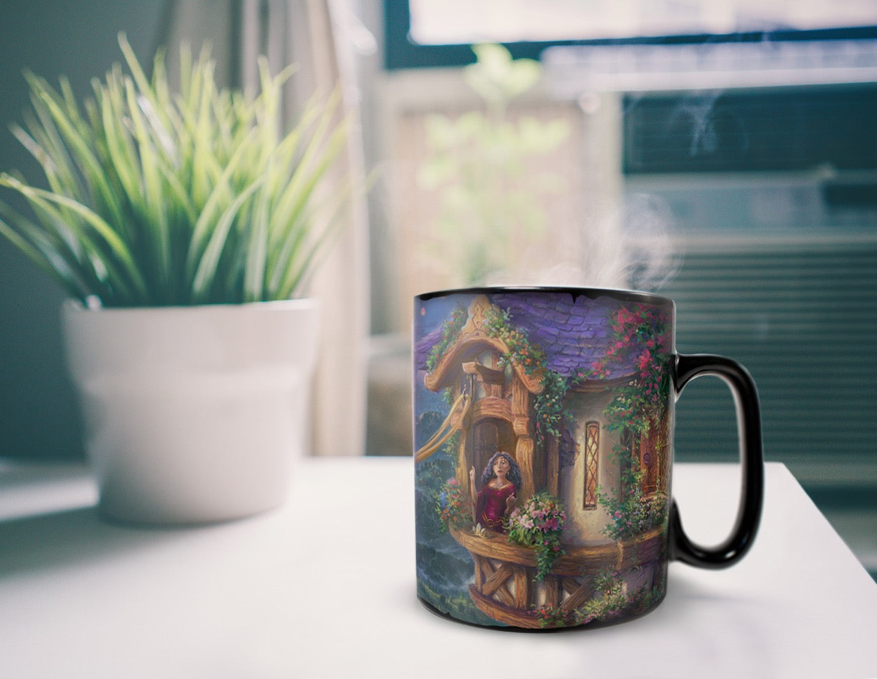 Disney (Tangled Up in Love) Morphing Mugs® Heat-Sensitive Clue Mug MMUGC1507