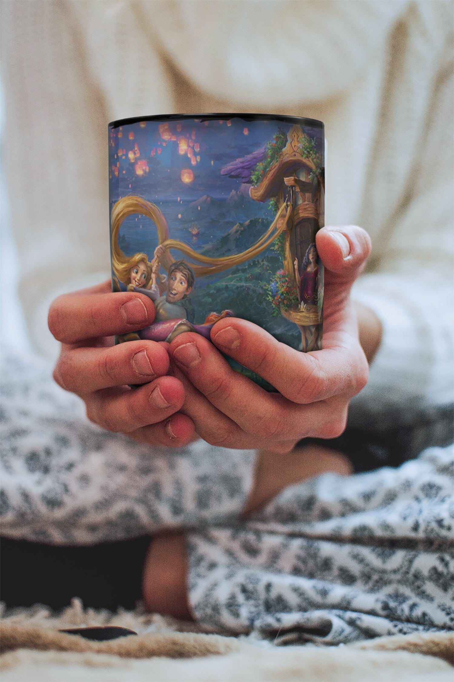 Disney (Tangled Up in Love) Morphing Mugs® Heat-Sensitive Clue Mug MMUGC1507