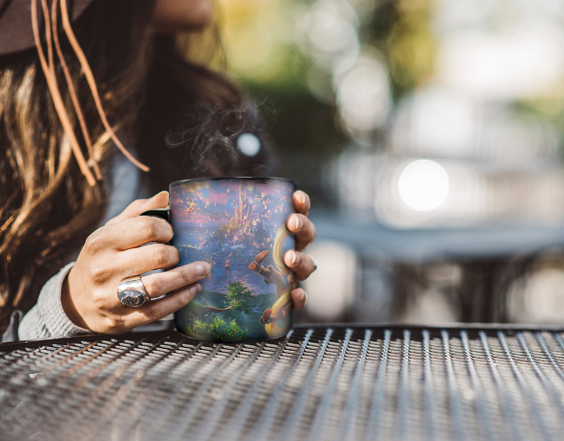 Disney (Tangled Up in Love) Morphing Mugs® Heat-Sensitive Clue Mug MMUGC1507