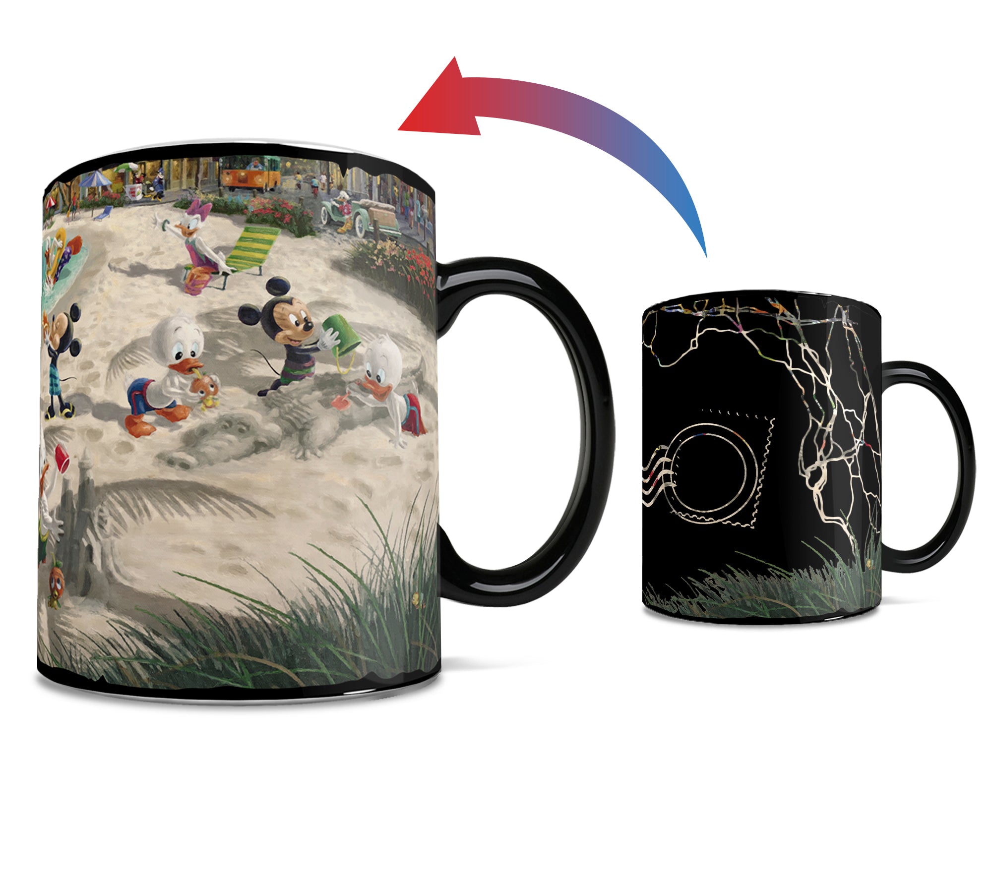 Disney (Mickey & Minnie Mouse in Florida) Morphing Mug® Heat-Sensitive Clue Mug MMUGC1514