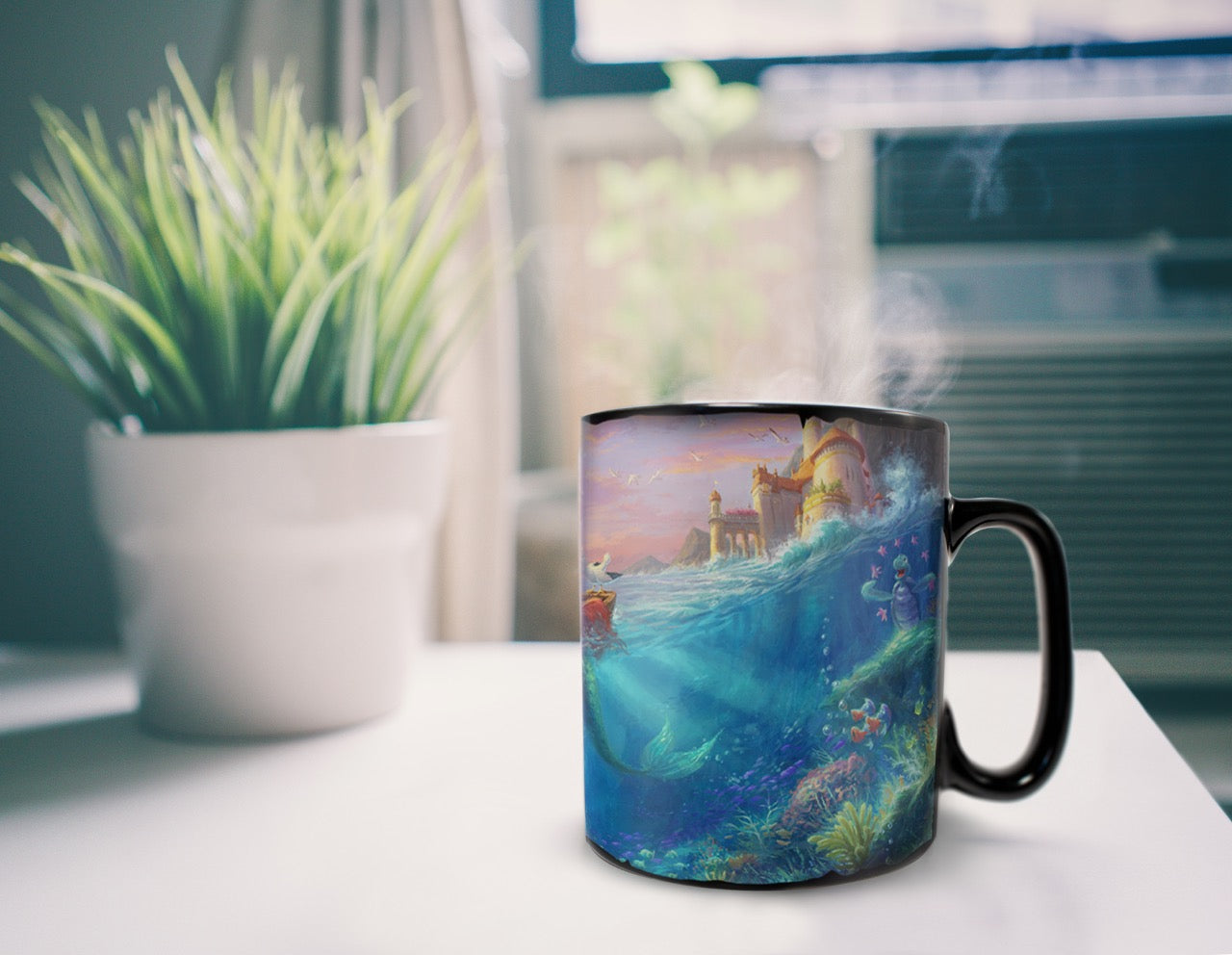 Disney (The Little Mermaid - Falling in Love) Morphing Mugs® Heat-Sensitive Clue Mug MMUGC1515