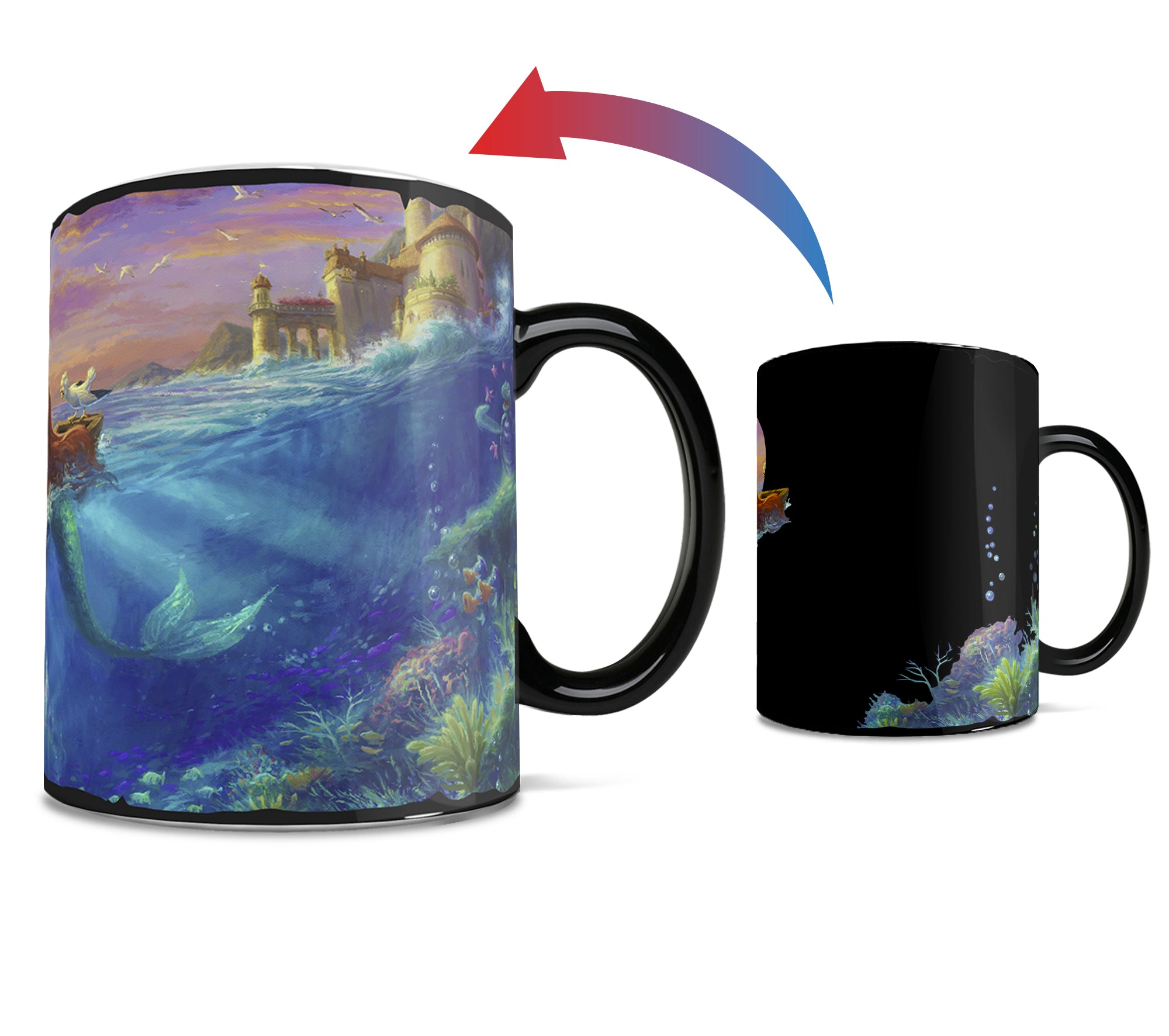 Disney (The Little Mermaid - Falling in Love) Morphing Mugs® Heat-Sensitive Clue Mug MMUGC1515