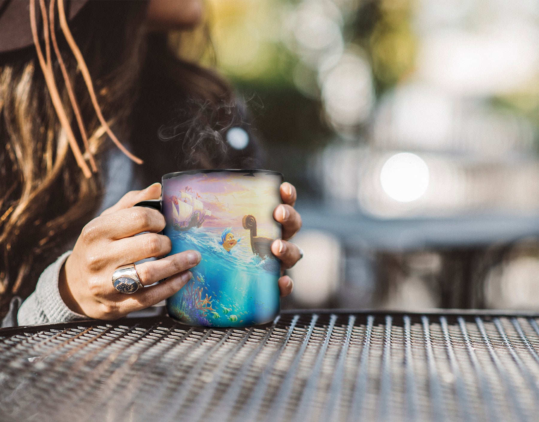 Disney (The Little Mermaid - Falling in Love) Morphing Mugs® Heat-Sensitive Clue Mug MMUGC1515