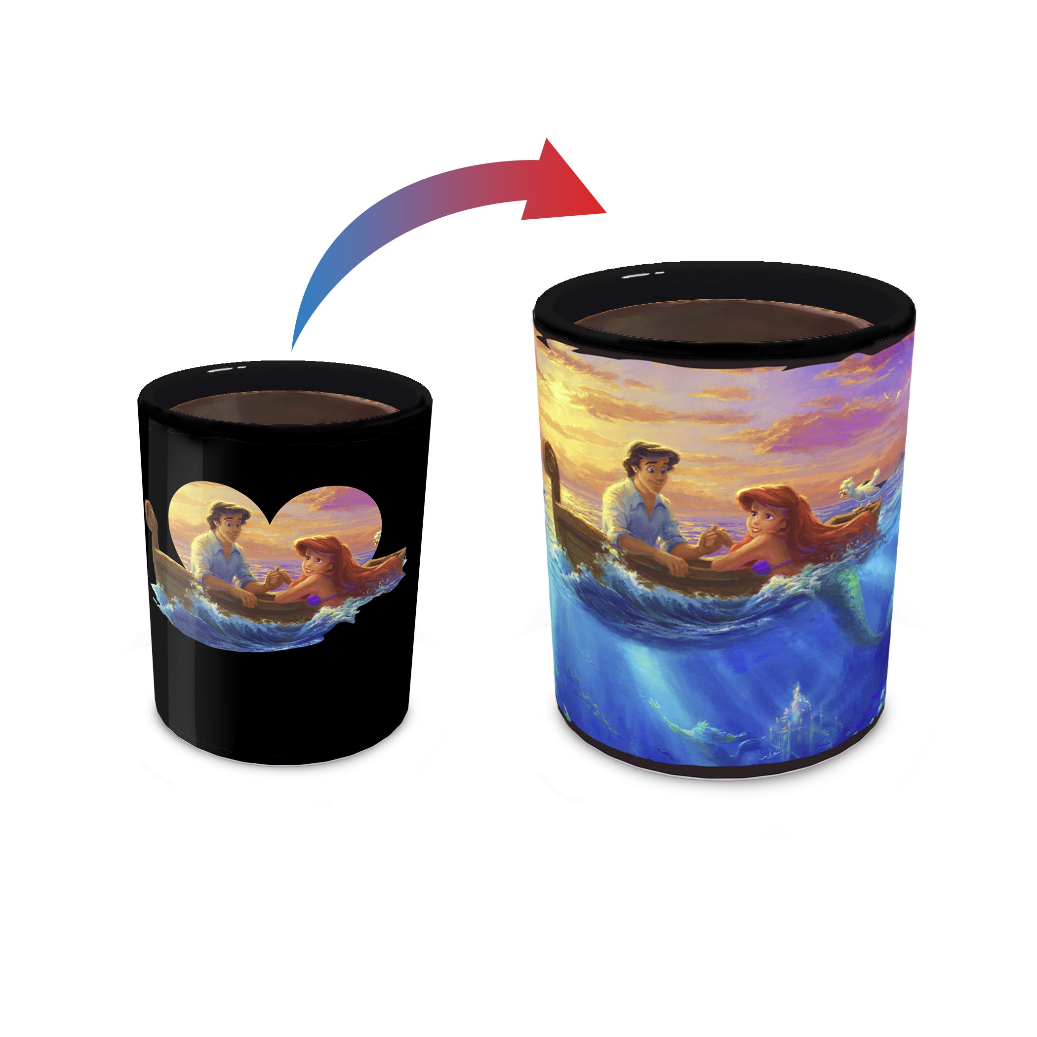 Disney (The Little Mermaid - Falling in Love) Morphing Mugs® Heat-Sensitive Clue Mug MMUGC1515