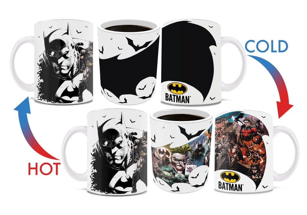 Batman (Cape) Morphing Mugs® Heat-Sensitive Clue Mug MMUGC1607