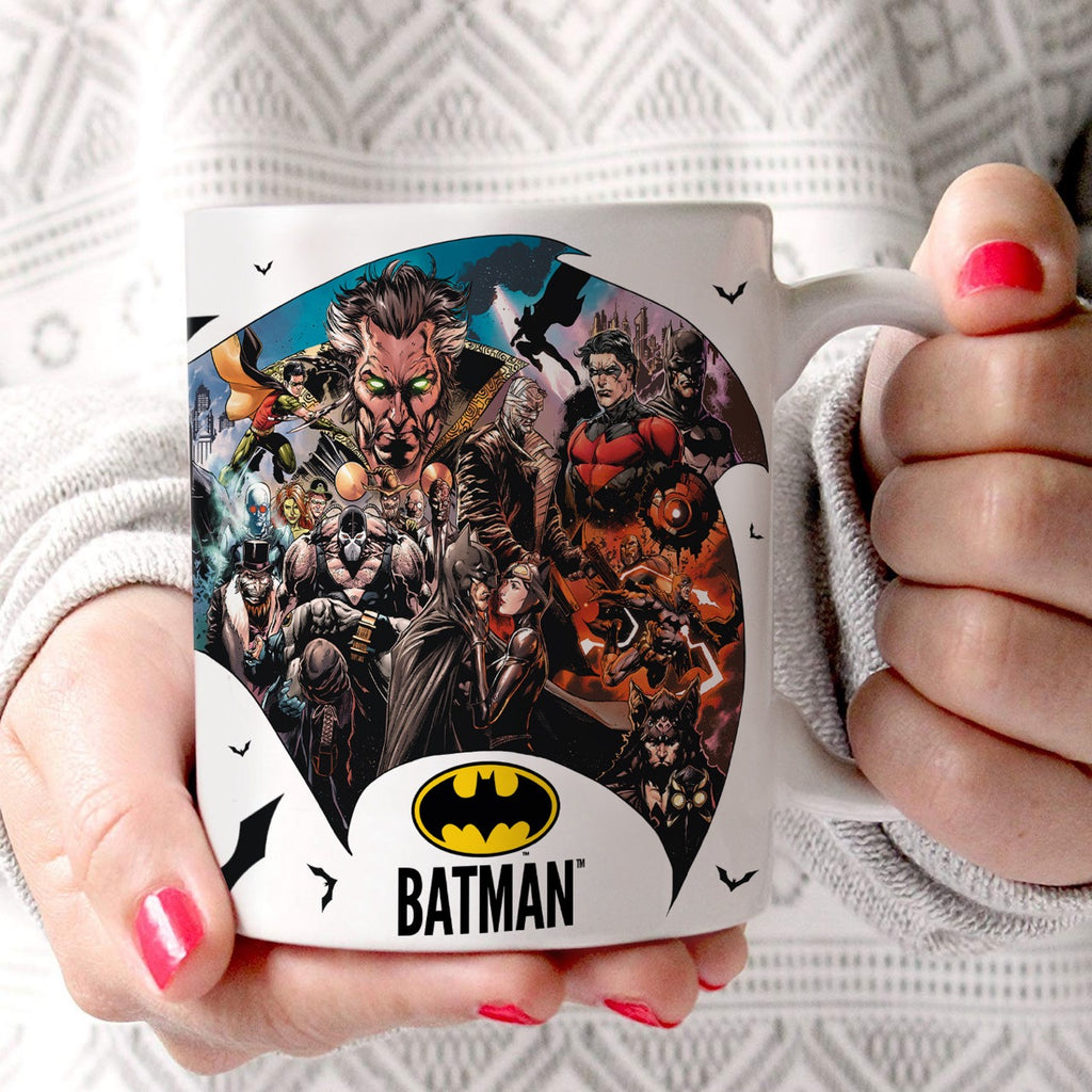 Batman (Cape) Morphing Mugs® Heat-Sensitive Clue Mug MMUGC1607