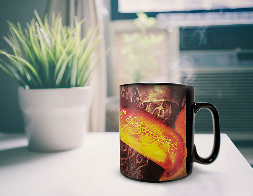 The Lord of the Rings (The One Ring) Morphing Mugs® Heat-Sensitive Clue Mug MMUGC312