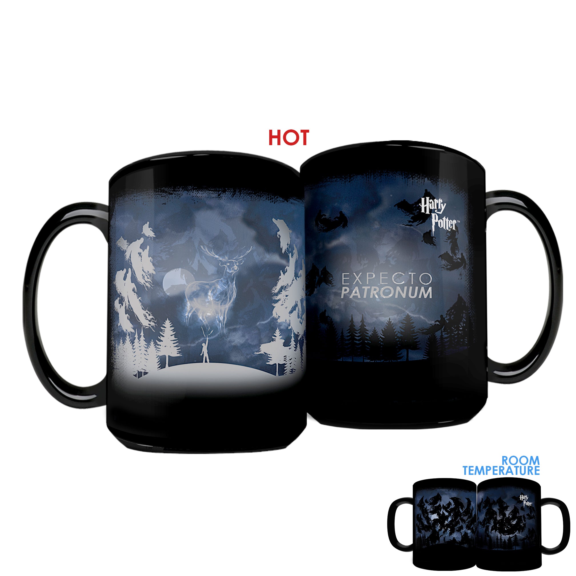 Harry Potter (Expecto Patronum) Morphing Mugs® Heat-Sensitive Clue Mug MMUGC405