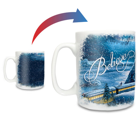 The Polar Express (Believe) Morphing Mugs® Heat-Sensitive Clue Mug MMUGC529