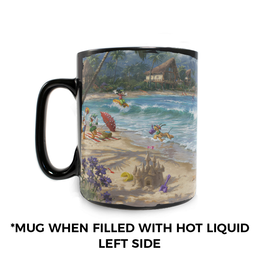 Disney (Mickey and Minnie Mouse in Hawaii) Morphing Mugs® Heat-Sensitive Clue Mug MMUGC922