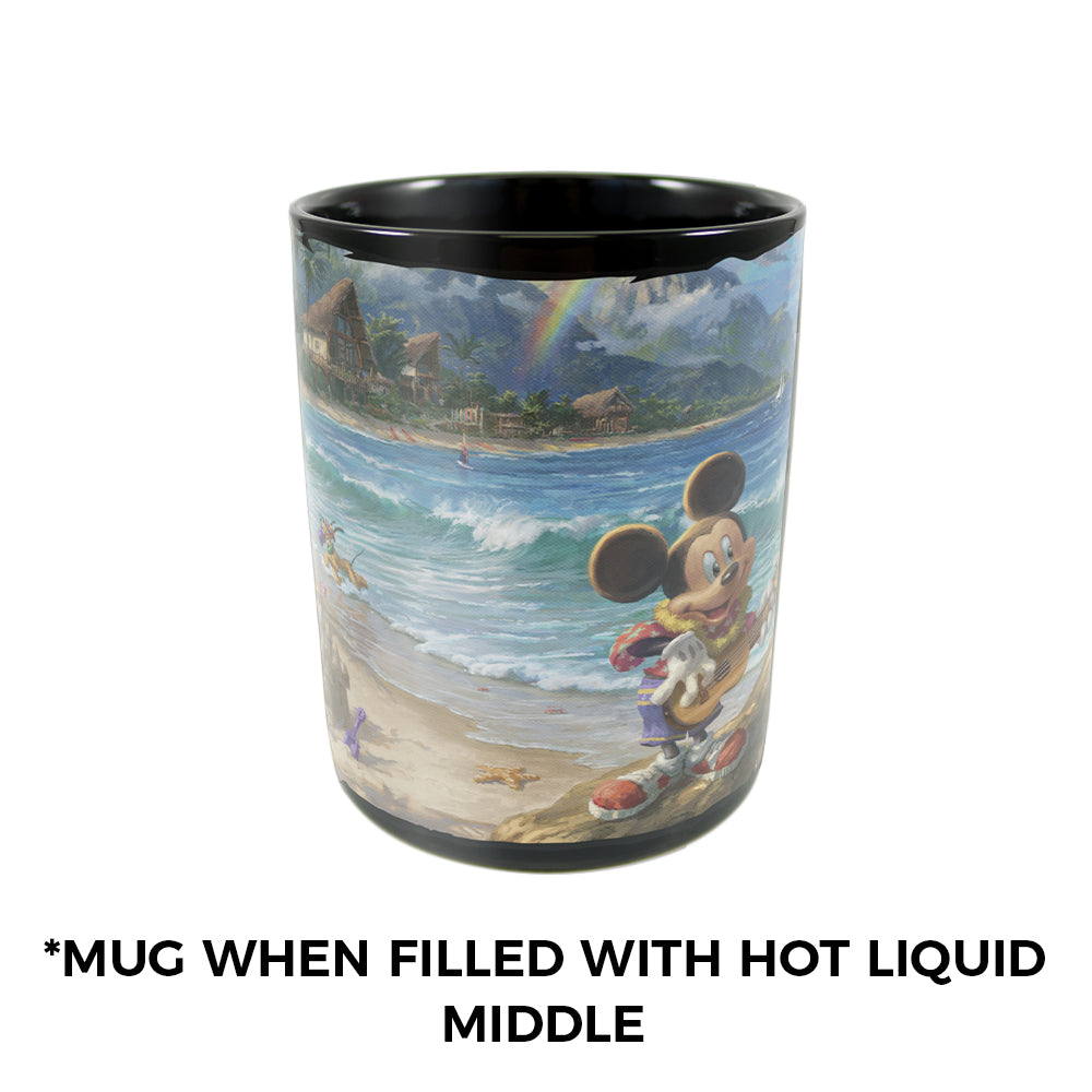 Disney (Mickey and Minnie Mouse in Hawaii) Morphing Mugs® Heat-Sensitive Clue Mug MMUGC922