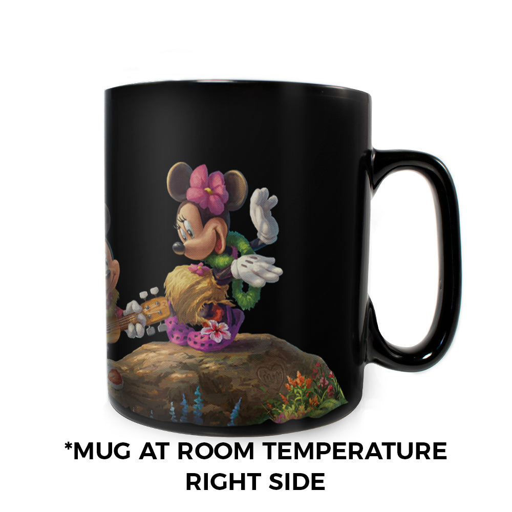 Disney (Mickey and Minnie Mouse in Hawaii) Morphing Mugs® Heat-Sensitive Clue Mug MMUGC922
