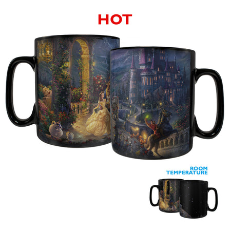 Disney (Beauty and the Beast - Dancing in the Moonlight) Morphing Mugs® Heat-Sensitive Clue Mug MMUGC923