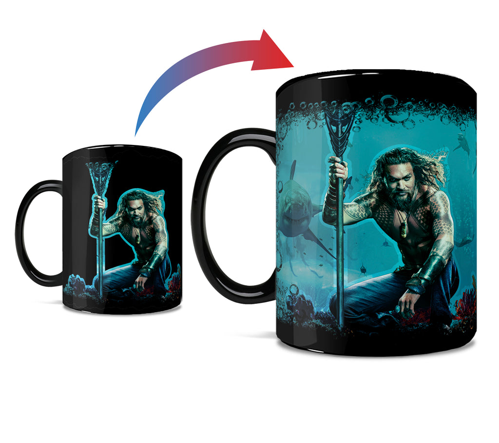 Aquaman (Quest for the Trident) Morphing Mugs® Heat-Sensitive Clue Mug MMUGC925