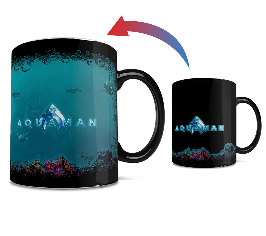 Aquaman (Quest for the Trident) Morphing Mugs® Heat-Sensitive Clue Mug MMUGC925