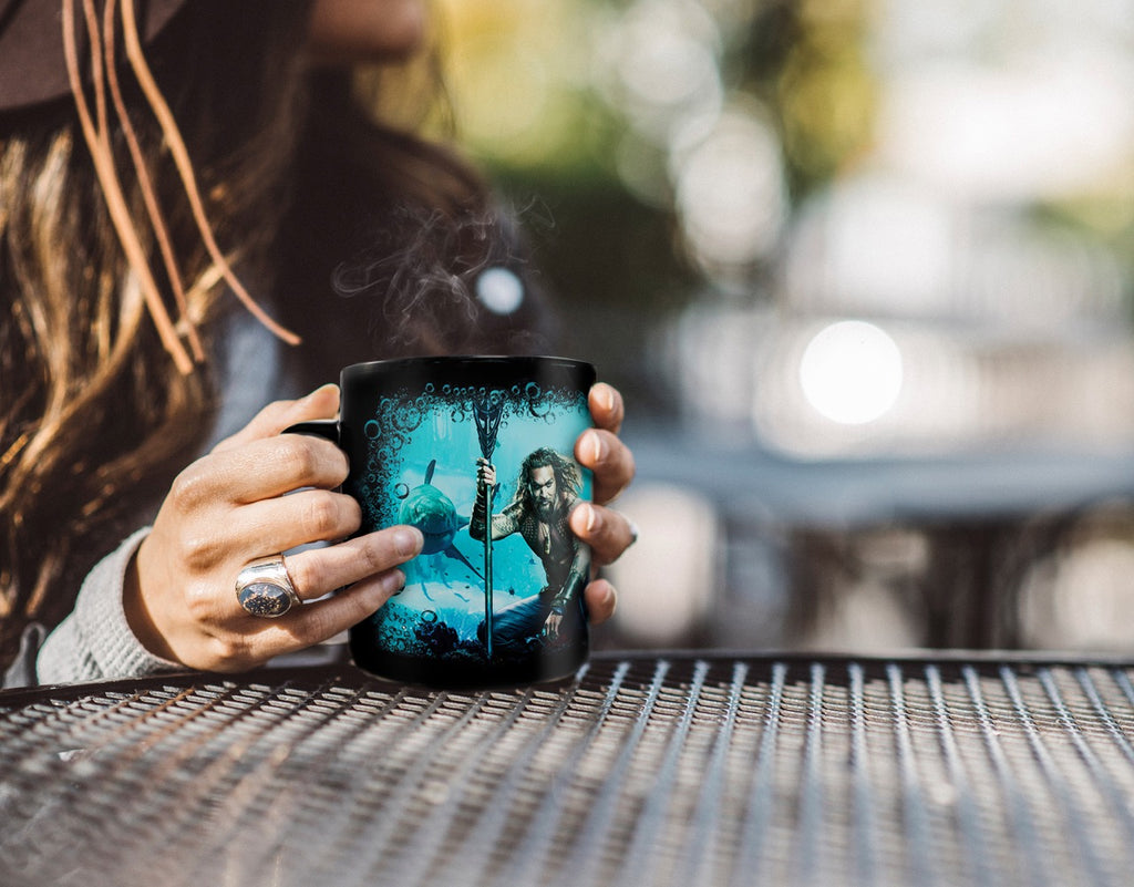 Aquaman (Quest for the Trident) Morphing Mugs® Heat-Sensitive Clue Mug MMUGC925