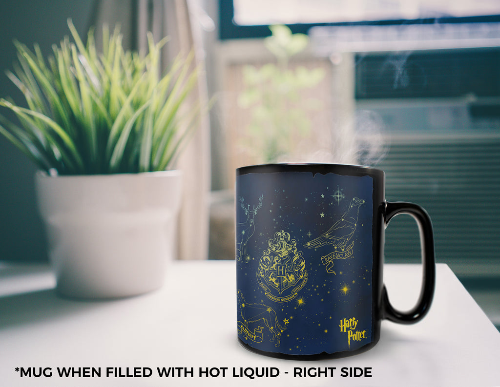 (Back Order Till Mid-2025) Harry Potter (Hogwarts Constellations) Morphing Mugs® Heat-Sensitive Clue Mug MMUGC942