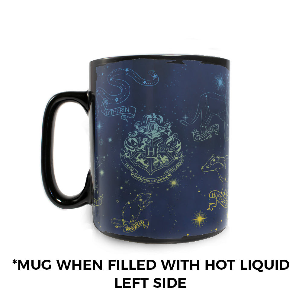 (Back Order Till Mid-2025) Harry Potter (Hogwarts Constellations) Morphing Mugs® Heat-Sensitive Clue Mug MMUGC942