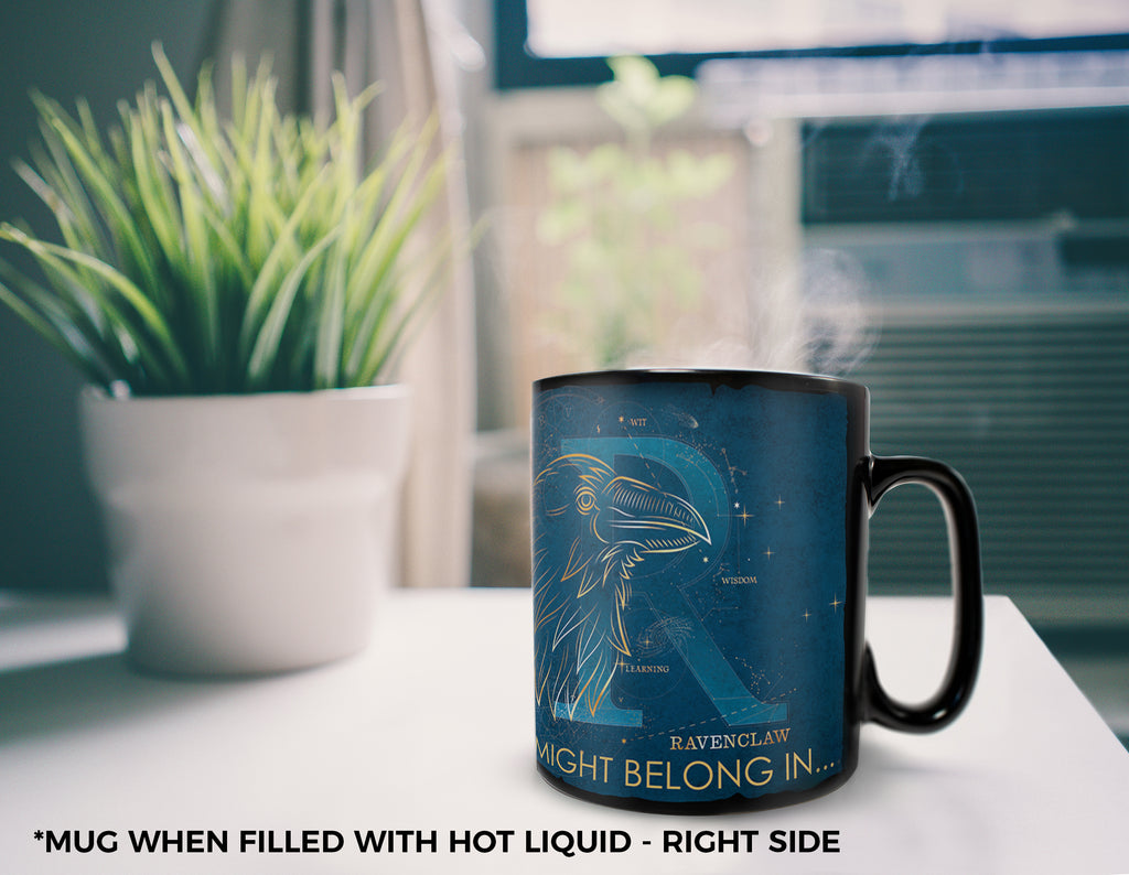 (Back Order Till Mid-2025) Harry Potter (Celestial House - Ravenvclaw) Morphing Mugs® Heat-Sensitive Clue Mug MMUGC944