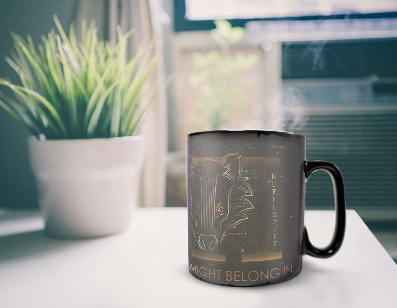 Harry Potter (Celestial House - Hufflepuff) Morphing Mugs® Heat-Sensitive Clue Mug MMUGC945