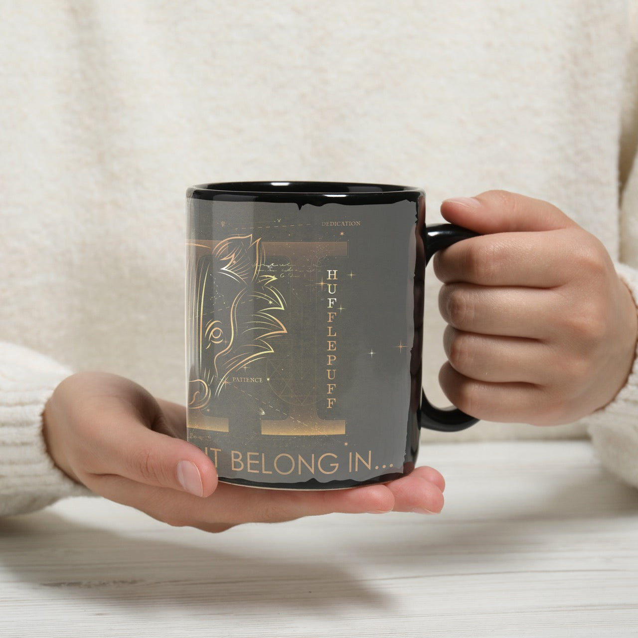 Harry Potter (Celestial House - Hufflepuff) Morphing Mugs® Heat-Sensitive Clue Mug MMUGC945