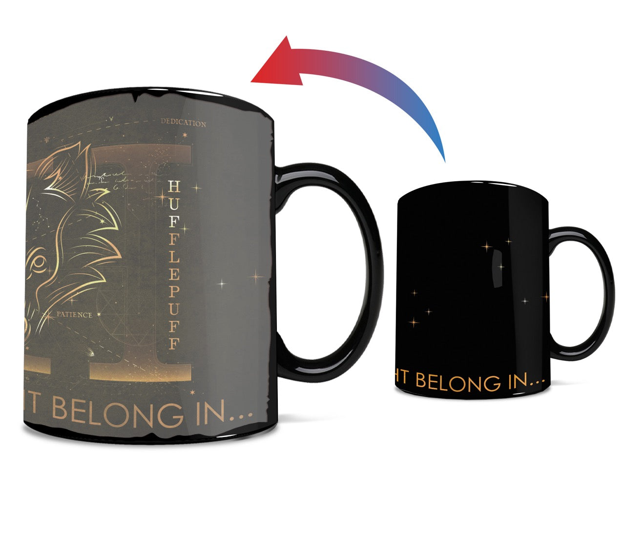 Harry Potter (Celestial House - Hufflepuff) Morphing Mugs® Heat-Sensitive Clue Mug MMUGC945