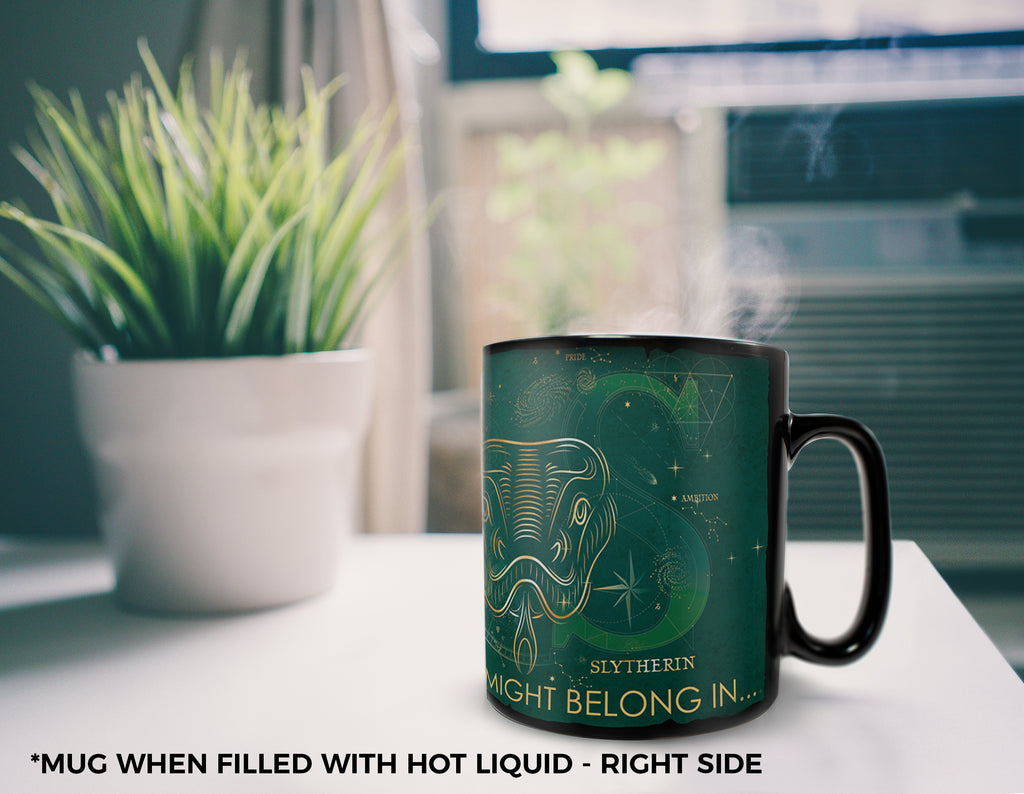 (Back Order Till Mid-2025) Harry Potter (Celestial House - Slytherin) Morphing Mugs® Heat-Sensitive Clue Mug MMUGC946