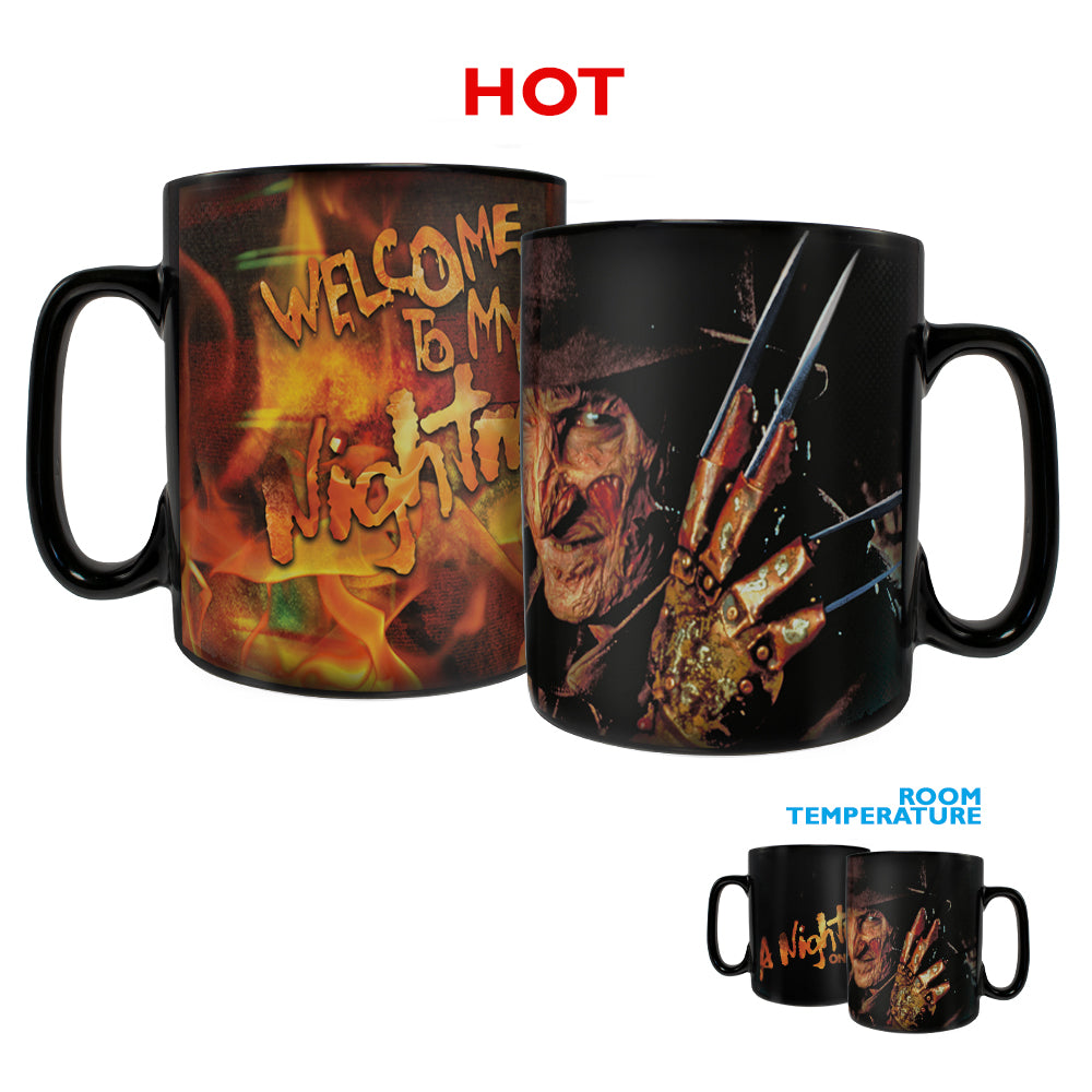 A Nightmare On Elm Street (Freddy Krueger) Morphing Mugs® Heat-Sensitive Clue Mug MMUGC948