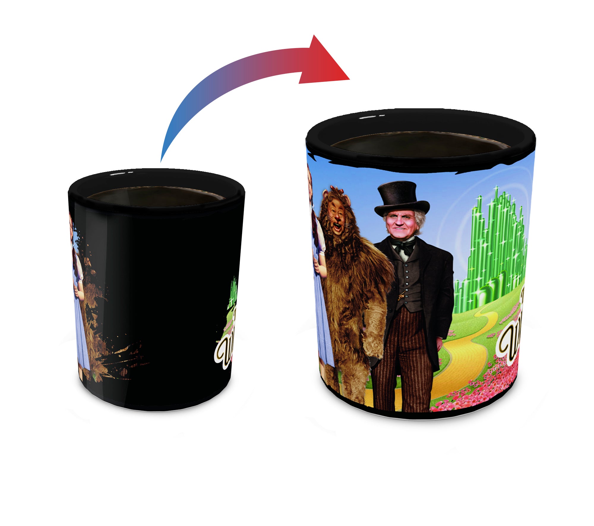 The Wizard of Oz (Dorothy and The Gang) Morphing Mugs® Heat-Sensitive Clue Mug MMUGC952