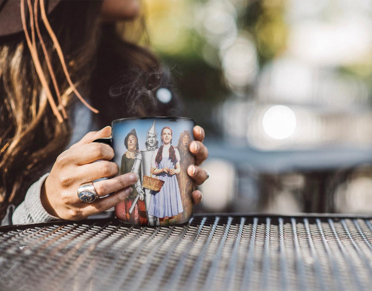 The Wizard of Oz (Dorothy and The Gang) Morphing Mugs® Heat-Sensitive Clue Mug MMUGC952