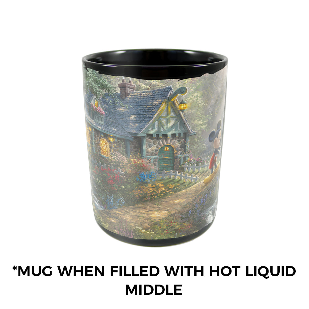 Disney (Mickey and Minnie Mouse - Sweetheart Bridge) Morphing Mugs® Heat-Sensitive Clue Mug MMUGC959