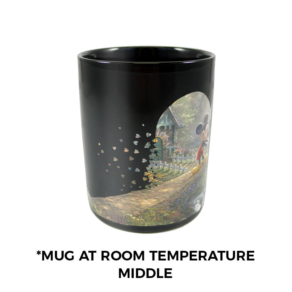 Disney (Mickey and Minnie Mouse - Sweetheart Bridge) Morphing Mugs® Heat-Sensitive Clue Mug MMUGC959