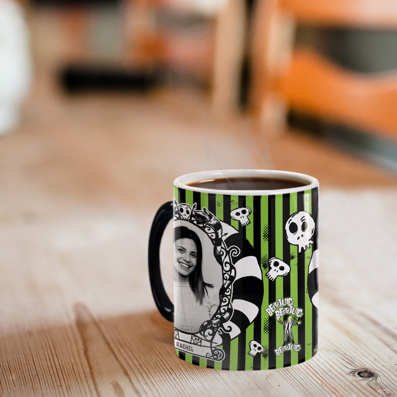 Beetlejuice (Strange Green) Personalized Morphing Mugs® Heat-Sensitive Mug MMUGU1719