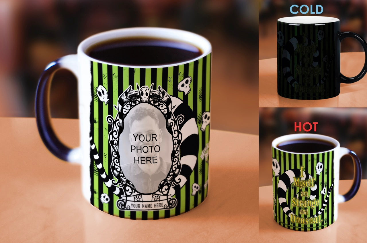 Beetlejuice (Strange Green) Personalized Morphing Mugs® Heat-Sensitive Mug MMUGU1719