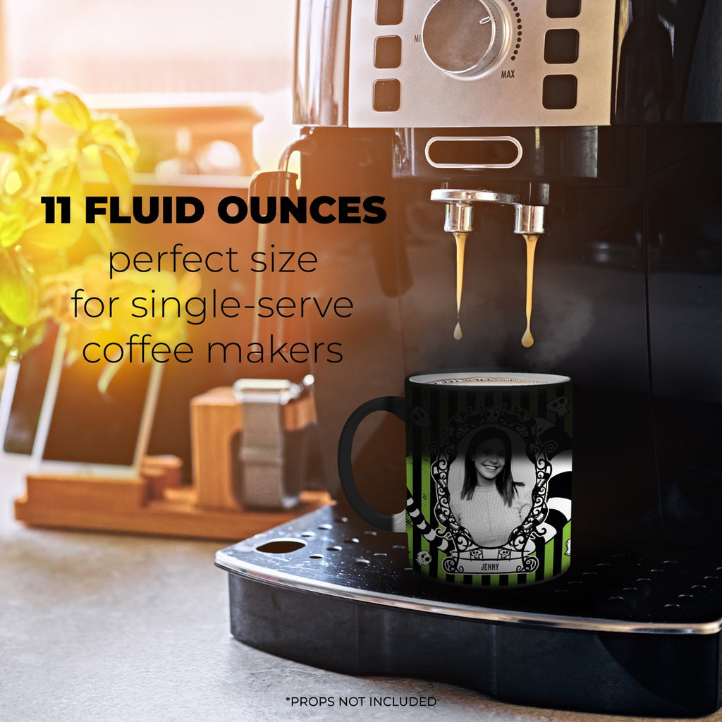 Beetlejuice (Strange Green) Personalized Morphing Mugs® Heat-Sensitive Mug MMUGU1719