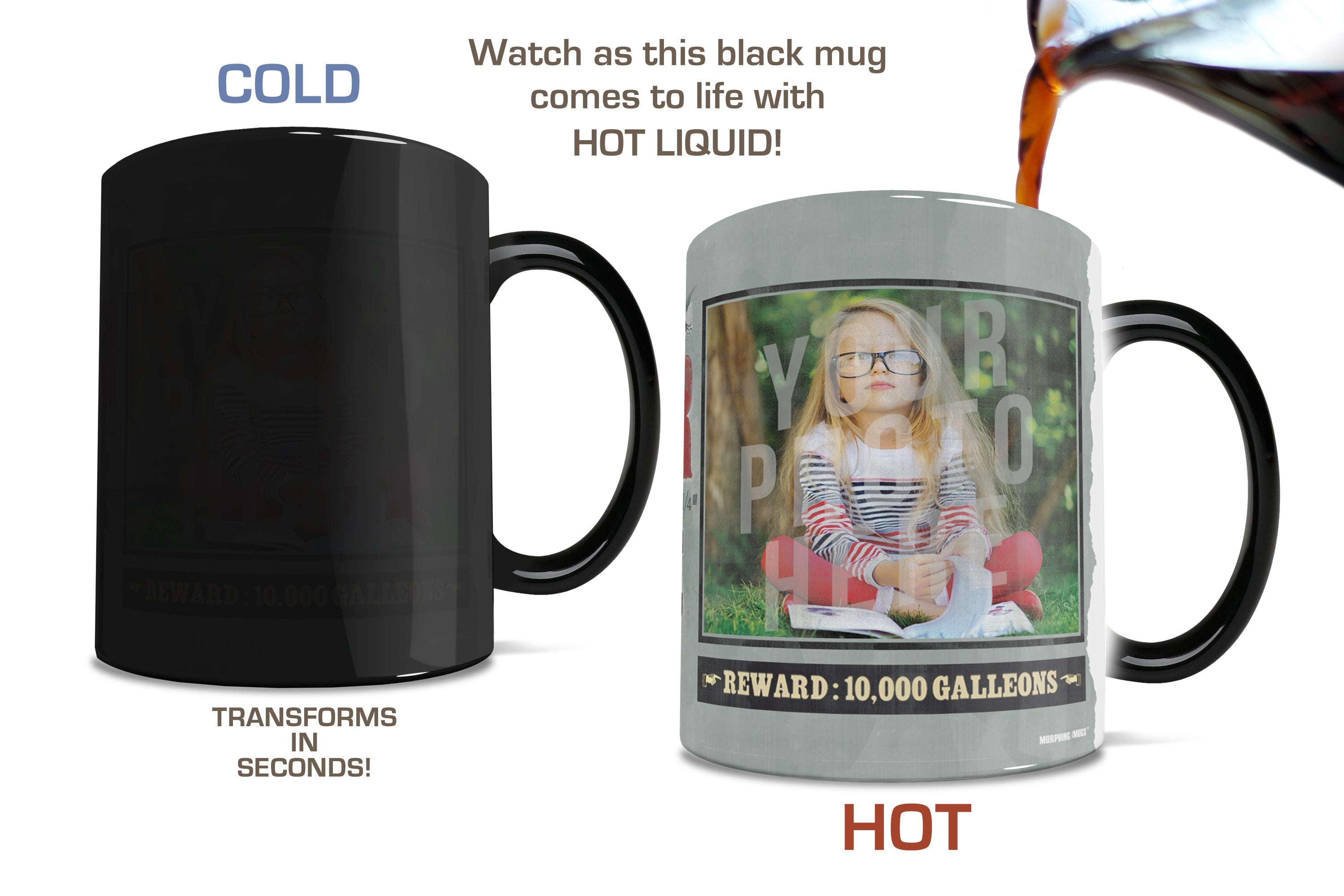 Harry Potter (Quibbler - Add Your Image!) Morphing Mugs® Heat-Sensitive Mug MMUGU396
