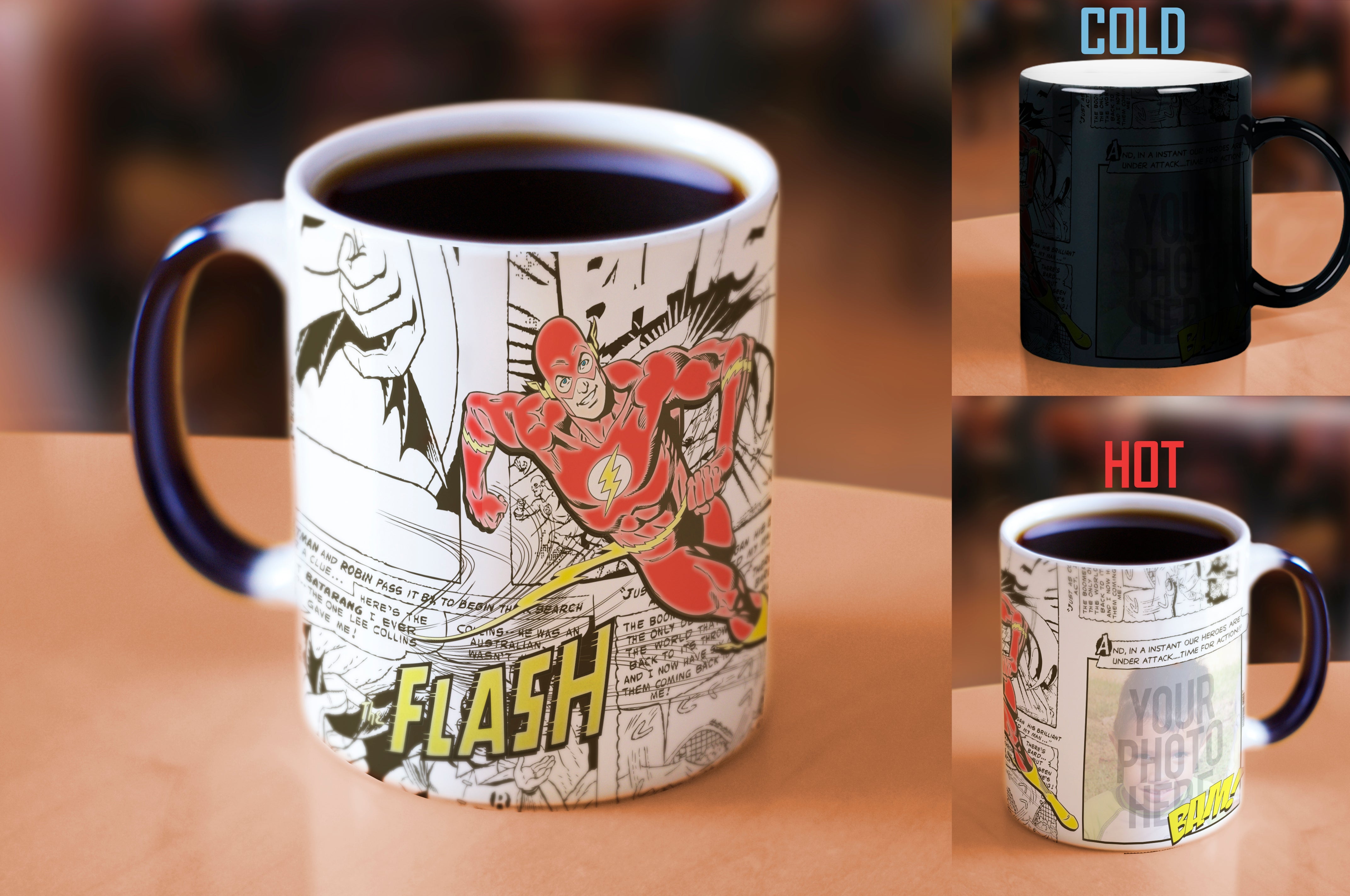 DC Comics (The Flash - Add Your Image!) Morphing Mugs® Heat-Sensitive Mug