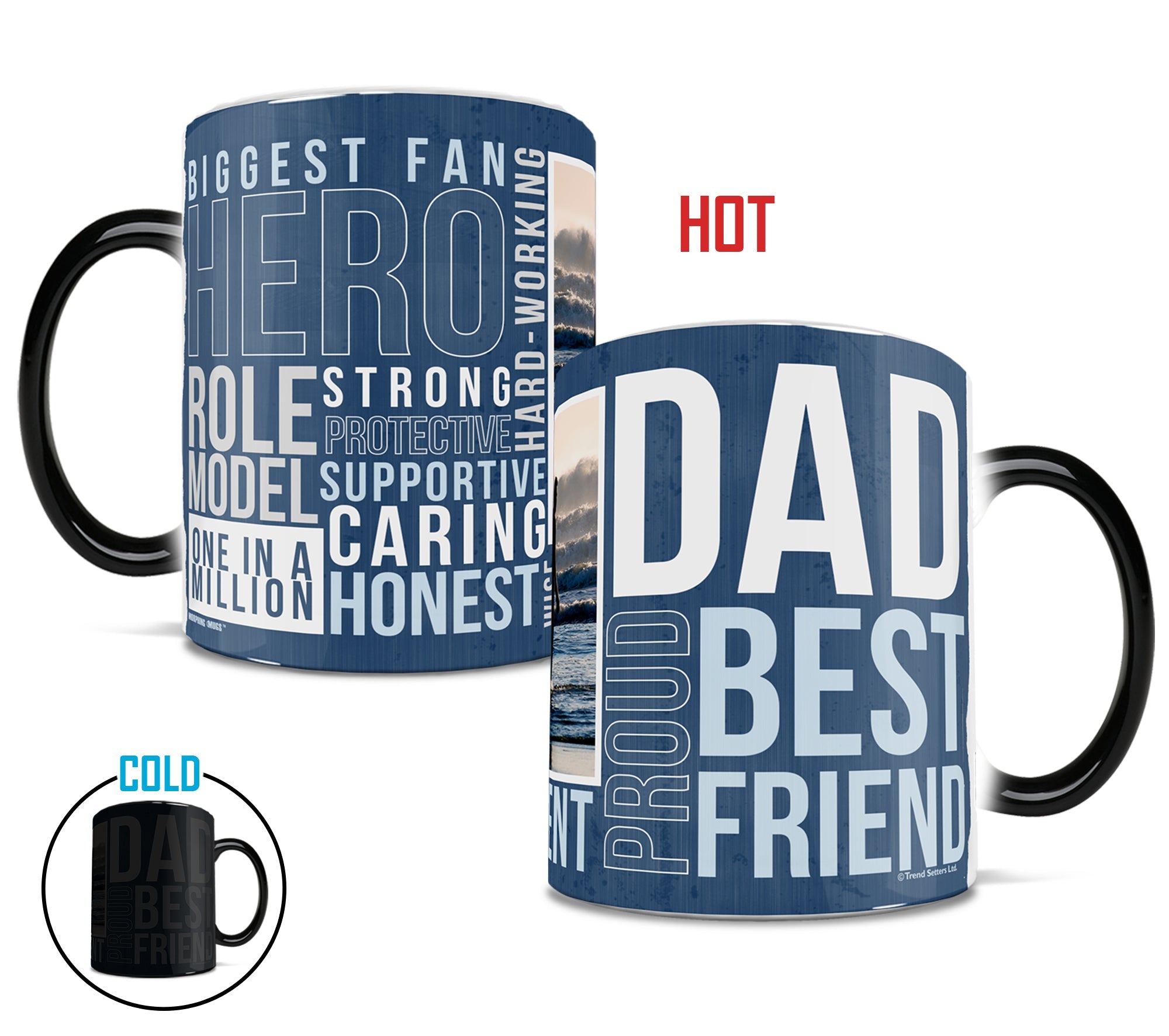 Father's Day Collection (Dad Words - Personalized) Morphing Mugs® Heat-Sensitive Mug MMUGU433