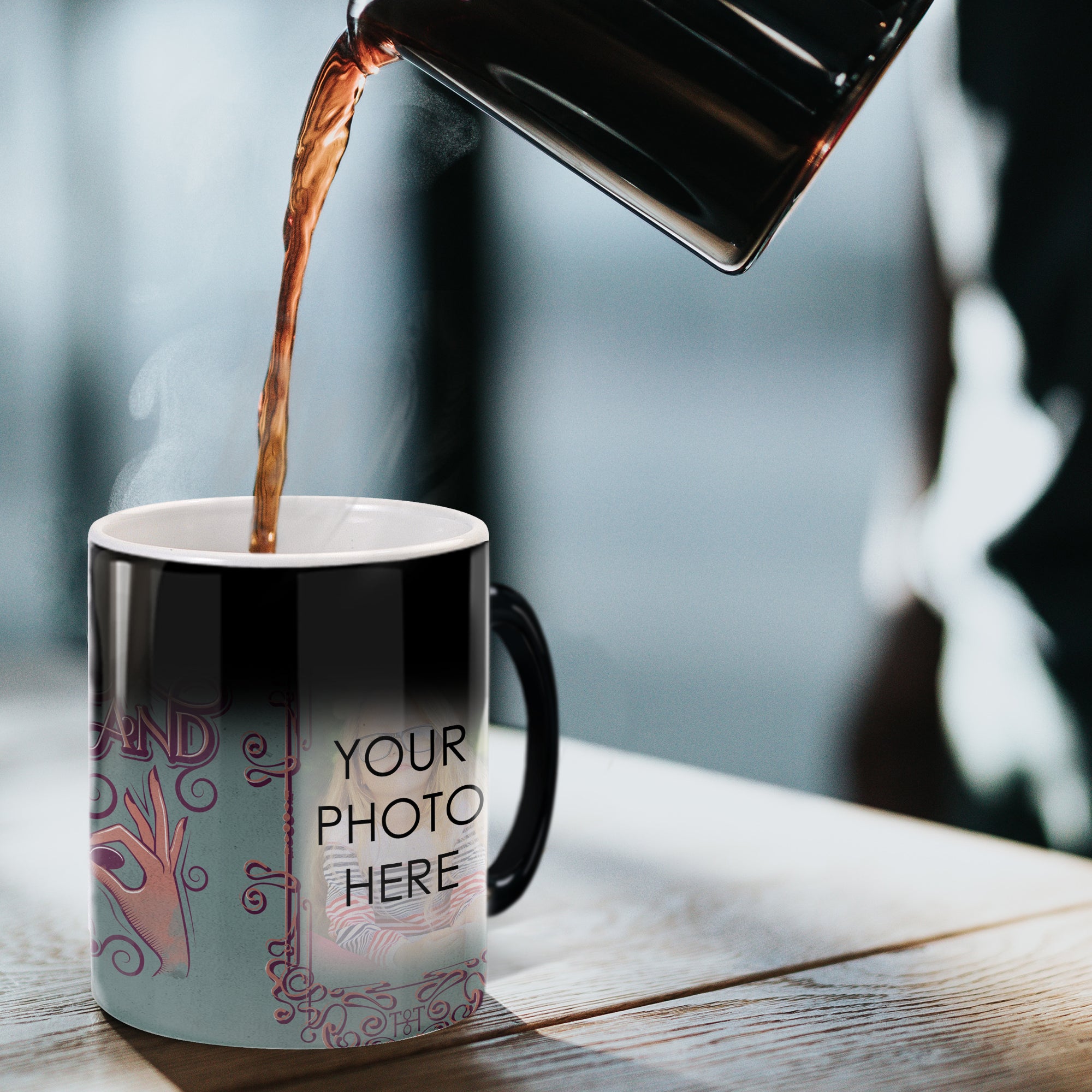 Fantastic Beasts and Where To Find Them (Wanded and Dangerous - Personalized) Morphing Mugs® Heat-Sensitive Mug MMUGU486