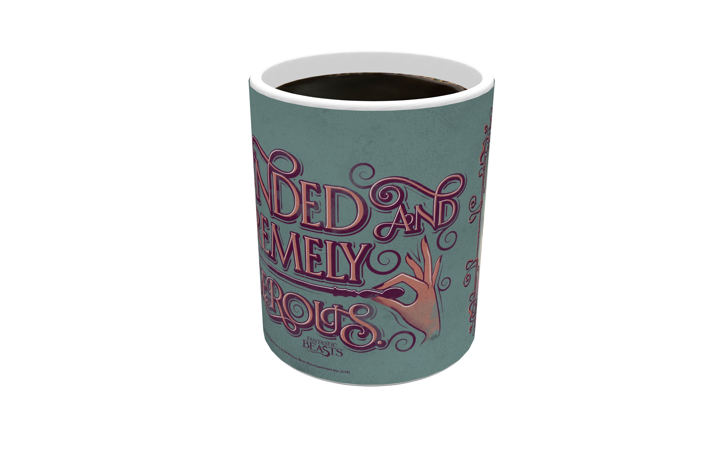 Fantastic Beasts and Where To Find Them (Wanded and Dangerous - Personalized) Morphing Mugs® Heat-Sensitive Mug MMUGU486